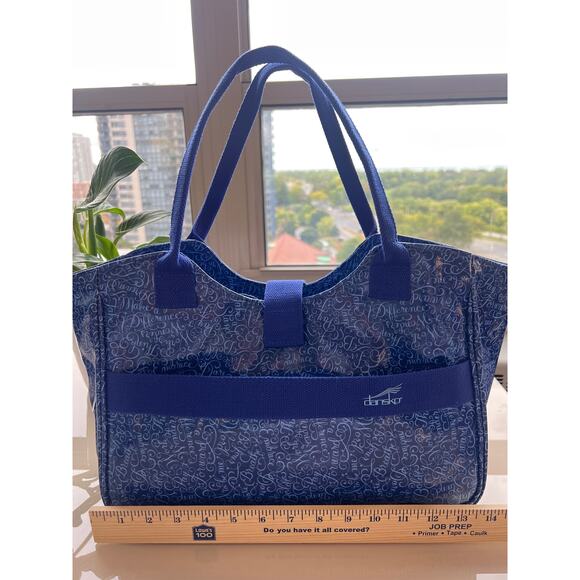 Sale !!! BLUE DANSKO LARGE TOTE BAG NWOT - Picture 3 of 12